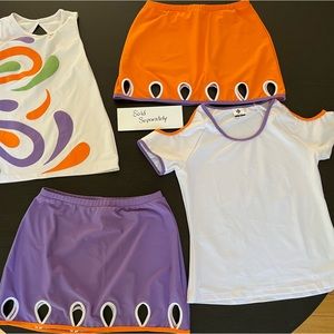 Cold Shoulder fitted Tennis Top